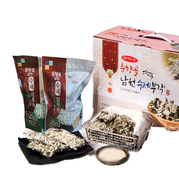 춘향골 남원 수제 김부각 50g, 조각(한입)김부각 50g