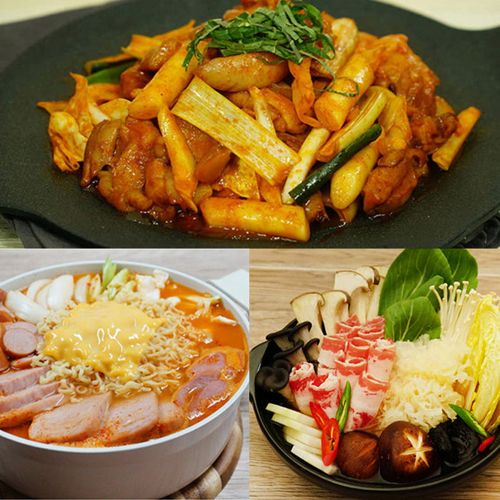 효모로찬 밀키트 3종(부대찌개/버섯전골/닭갈비)