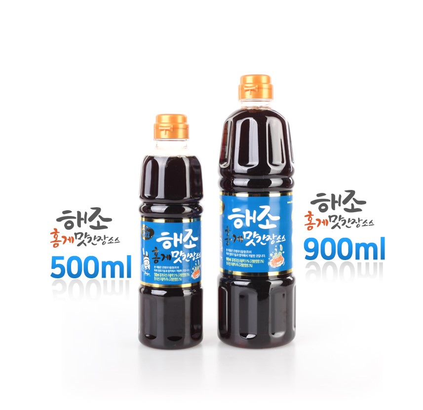 해조홍게맛간장소스(500ml)