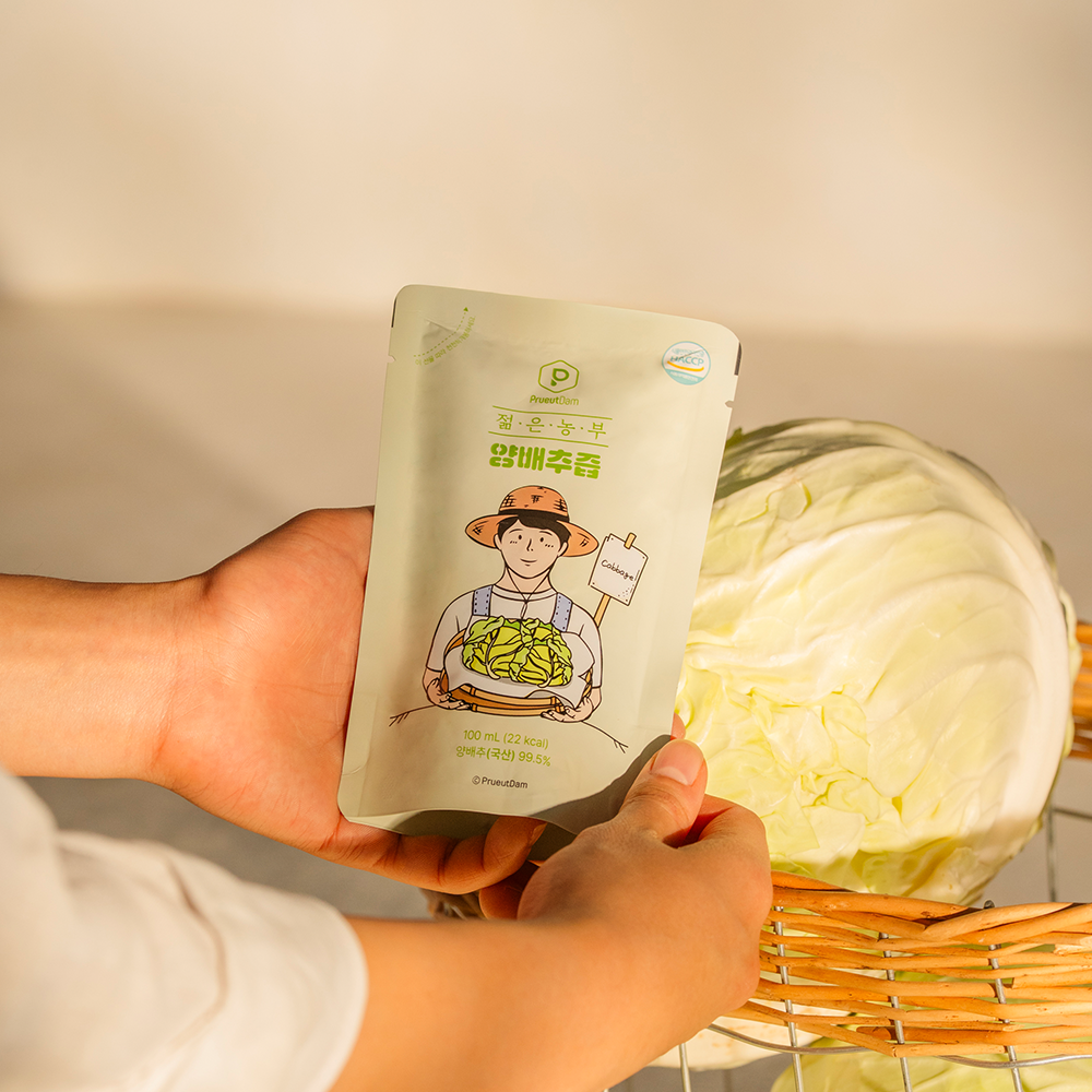 [푸릇담] 젊은농부 양배추즙