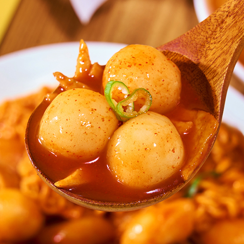 옹심이로 만든 치즈 옹볶이 떡볶이 밀키트