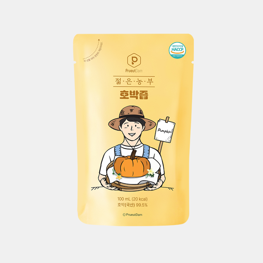 [푸릇담] 젊은농부 호박즙 대표이미지 섬네일
