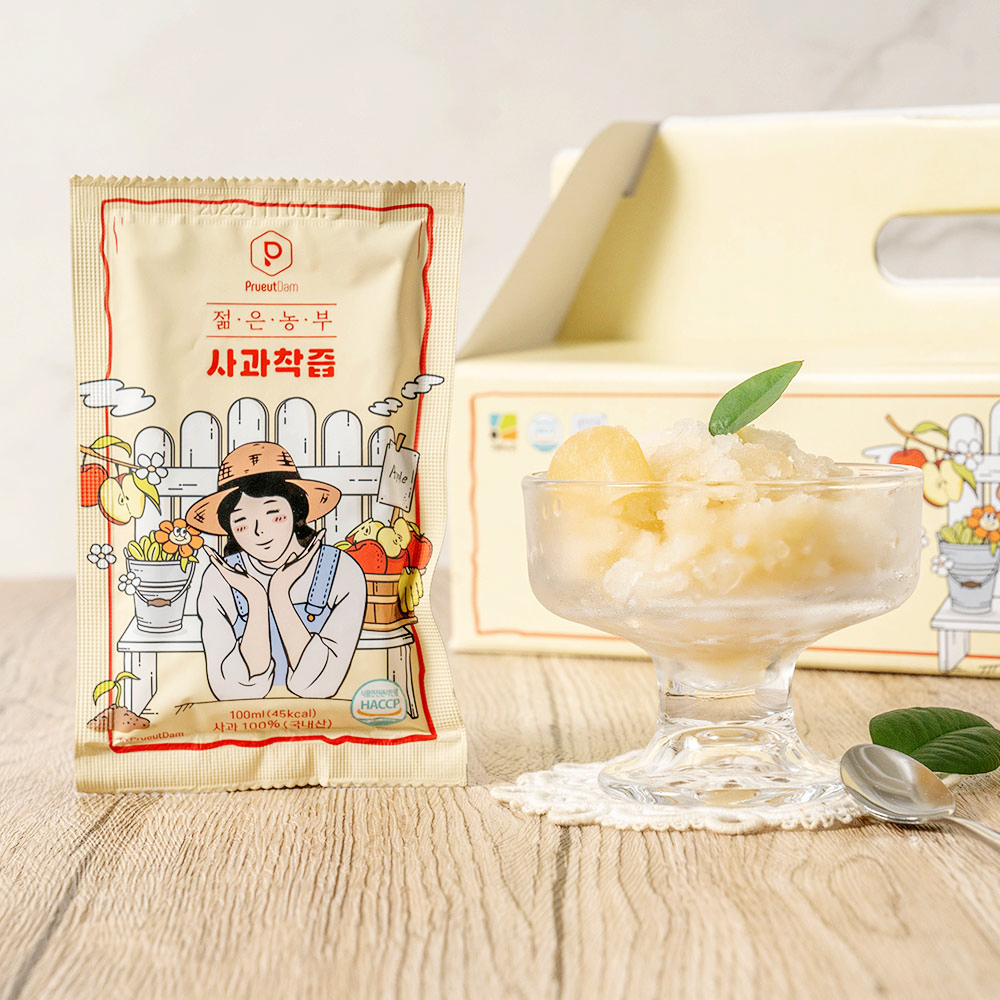 [푸릇담] 젊은농부 NFC 사과즙