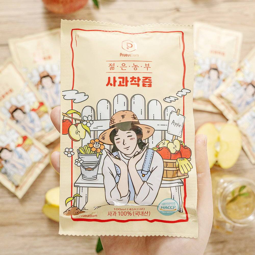 [푸릇담] 젊은농부 NFC 사과즙
