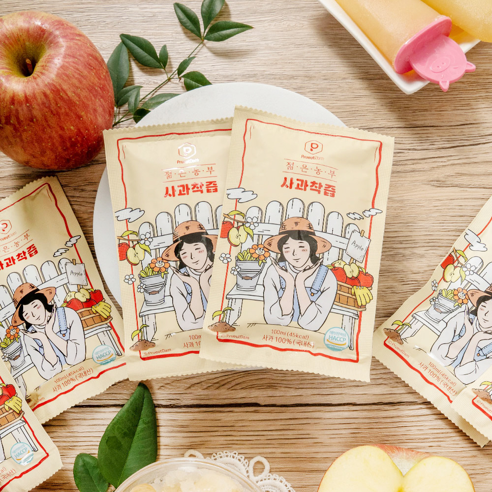 [푸릇담] 젊은농부 NFC 사과즙