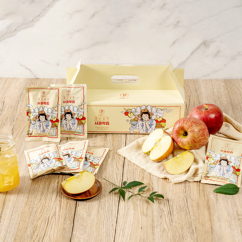 [푸릇담] 젊은농부 NFC 사과즙