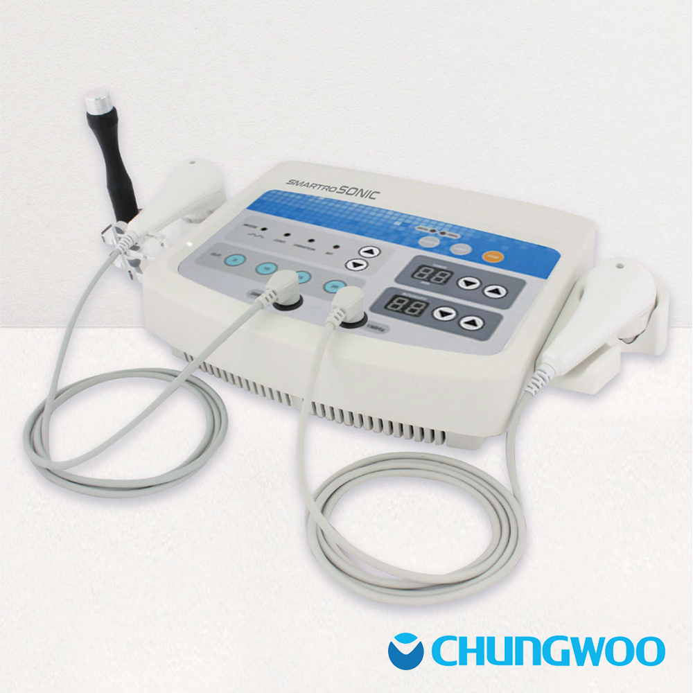 청우메디칼 국산 초음파 의료기기 CWM-302 1MHz 3MHz 출력옵션