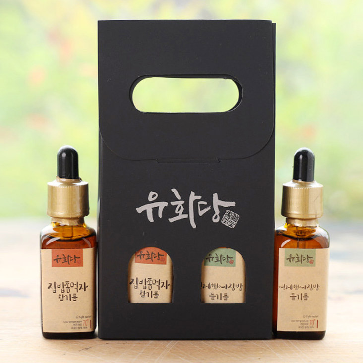 참기름 들기름 선물세트 30ml