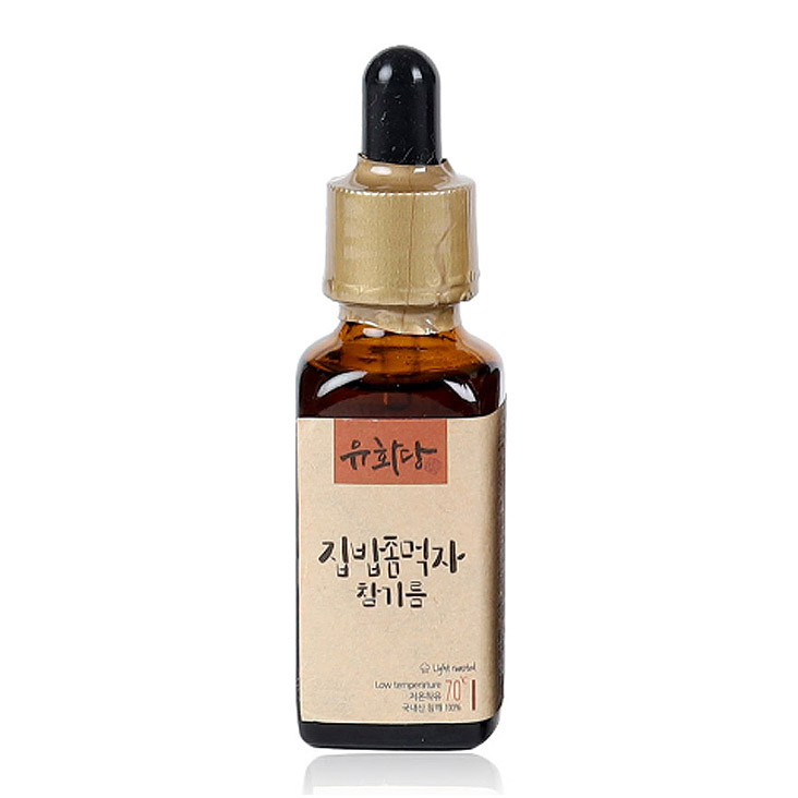 국내산 저온압착 참기름 30ml