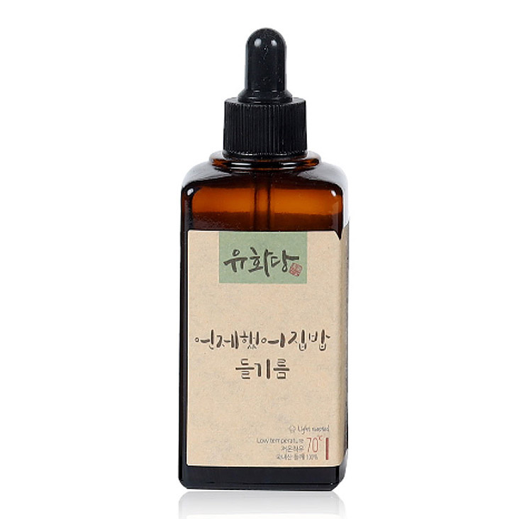 국내산 저온압착 들기름 100ml