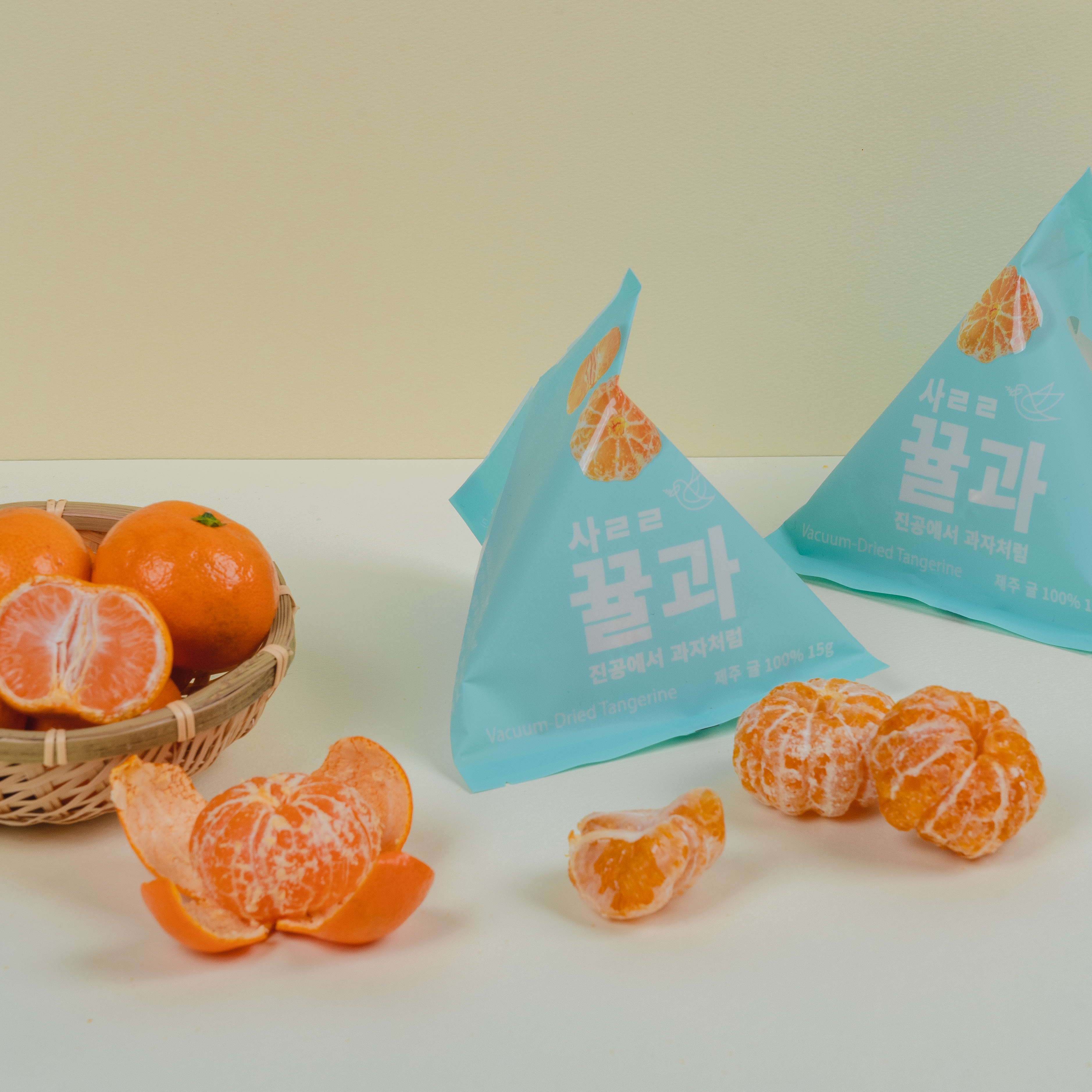 [푸른콩방주] 천연귤과자 뀰과 15g*12개입