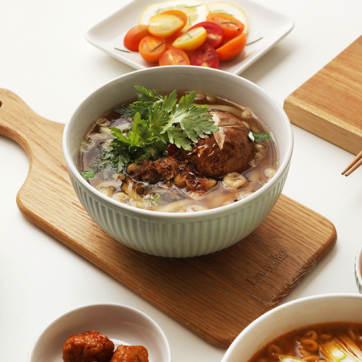리브 면기 3p세트_화이트,그린,핑크