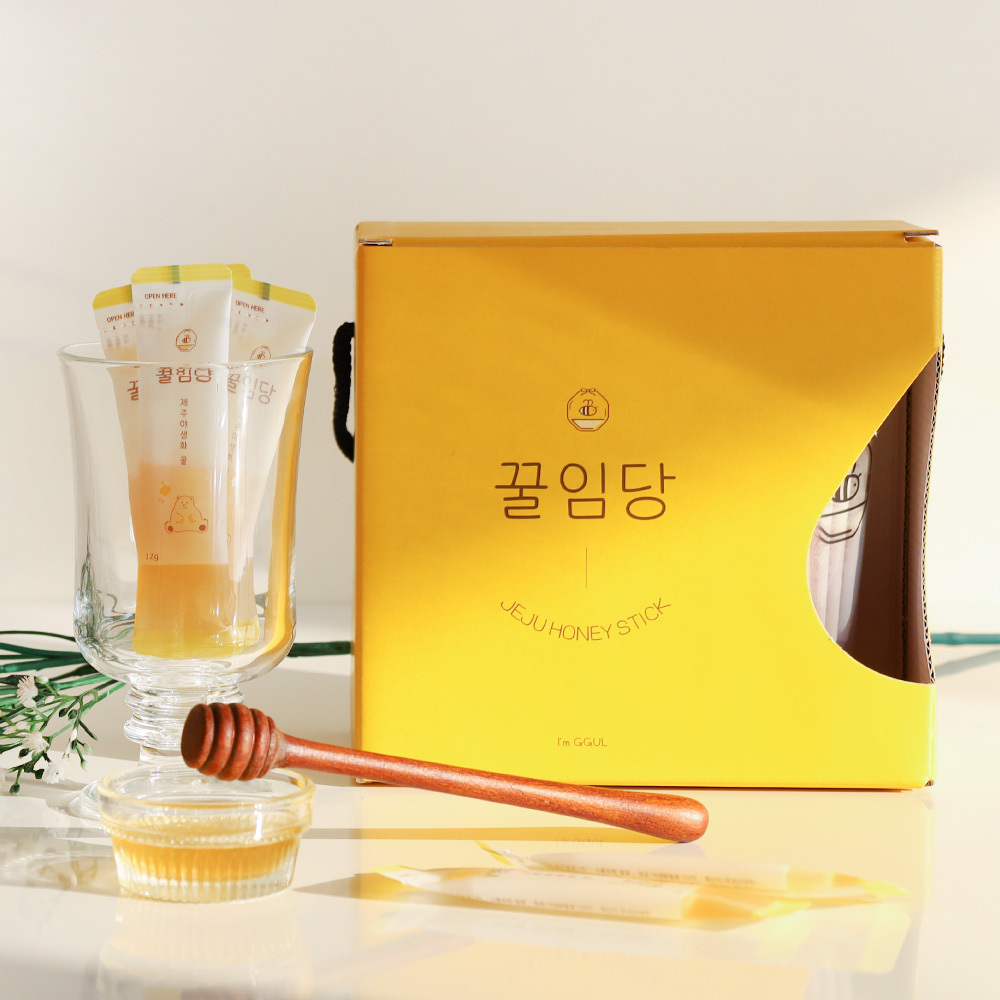 제주 천연 벌꿀 스틱 꿀임당 5호  