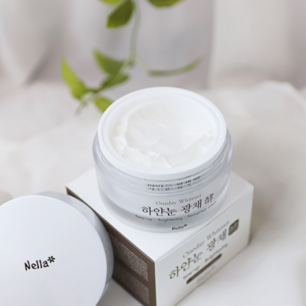 넬라 하얀눈 광채 톤업크림 50g