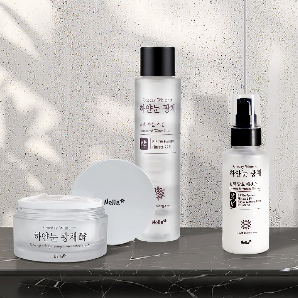 넬라 하얀눈 광채 발효 스킨 150ml