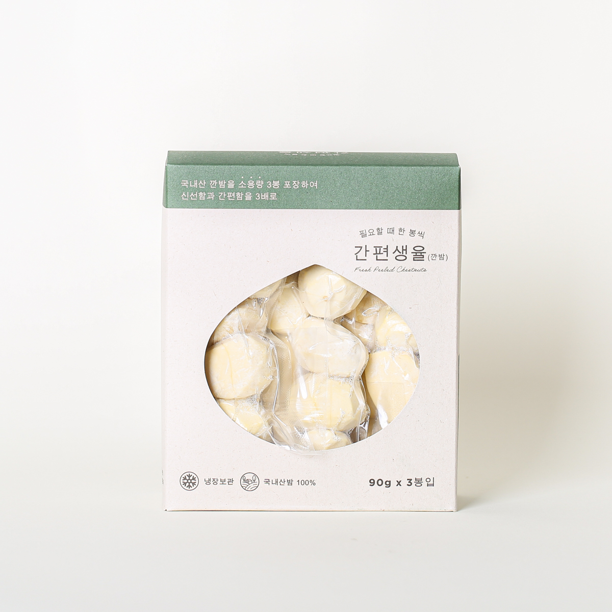 필요할 때 한 봉씩 간편생율 90g x 3봉 (1박스)