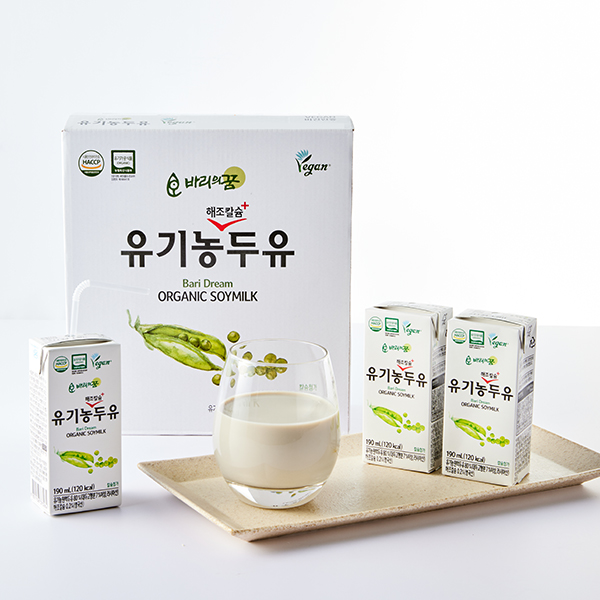 바리의꿈 유기농 두유(190ml*16입)