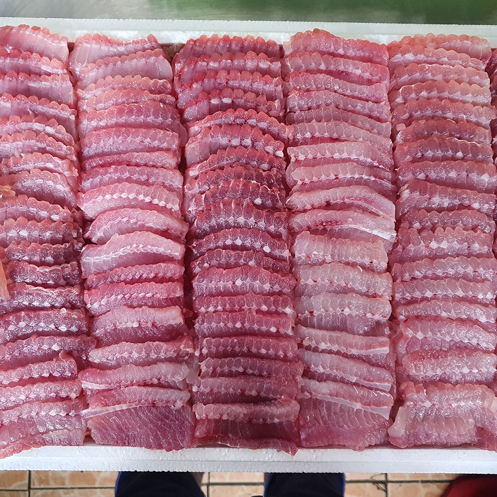 국내산 목포 대청도 흑산도 명품홍어 강중약 삭힘 500g
