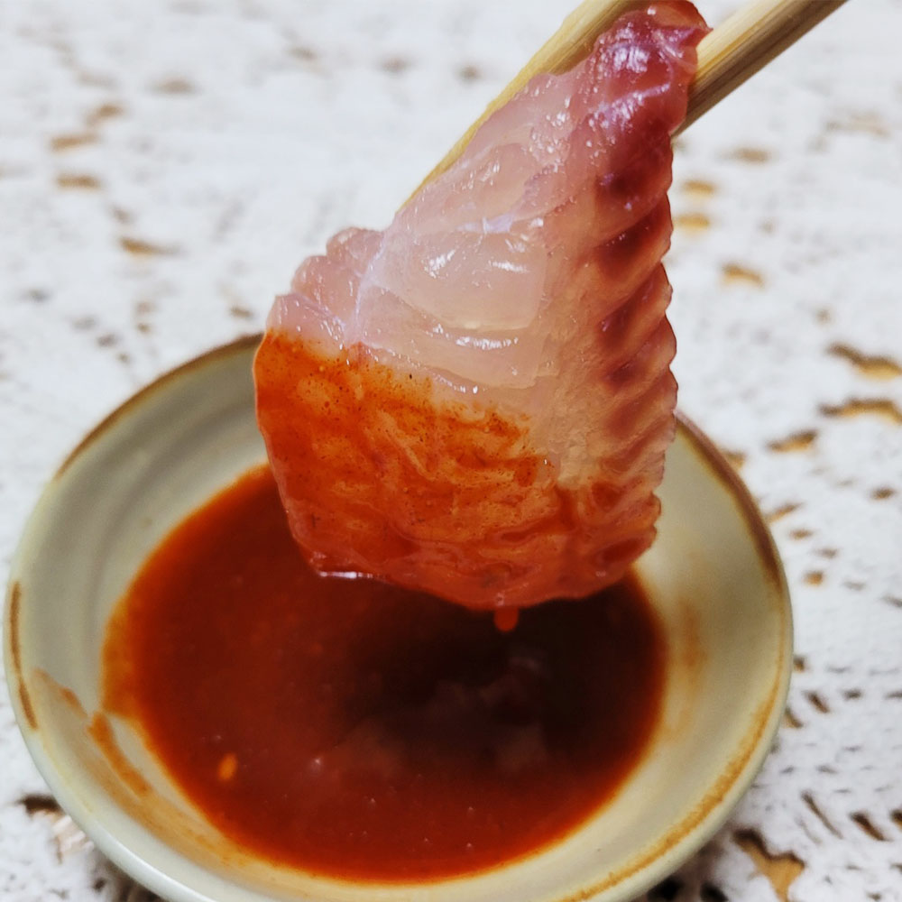 국내산 목포 대청도 흑산도 명품홍어 강중약 삭힘 500g