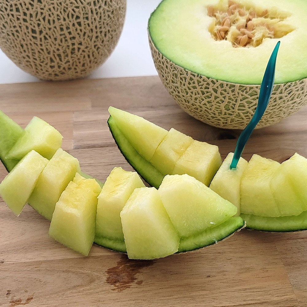 국내산 곡성 머스크멜론 대과 1개당 1.6~2kg 2-4개 대표이미지 섬네일