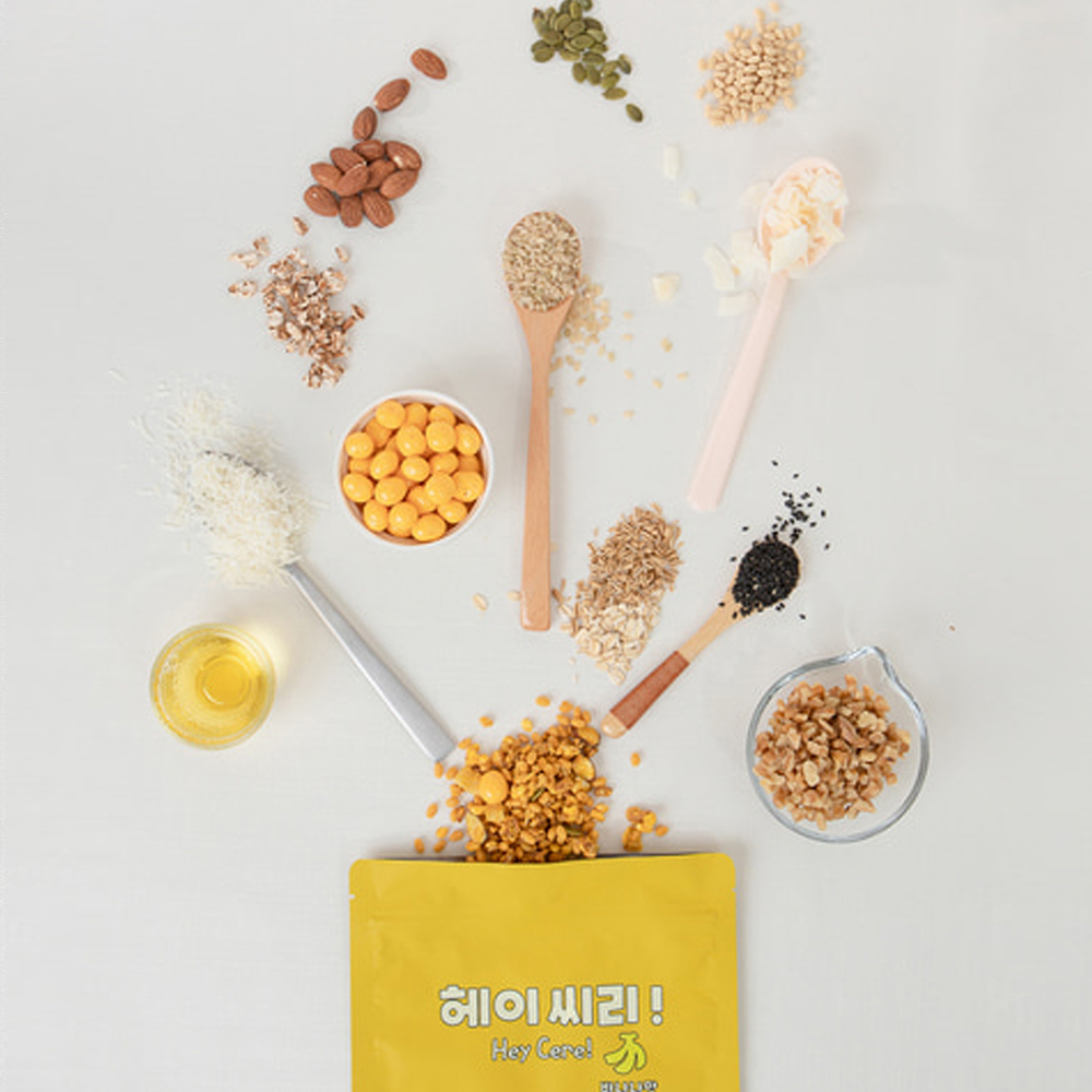 [헤이씨리] 바나나 그래놀라 프로틴 시리얼(400g) 