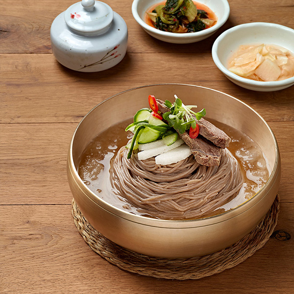 옥류관 윤종철 쉐프 평양냉면 20인분. 메밀면 사골육수 비빔장 회무침 포함