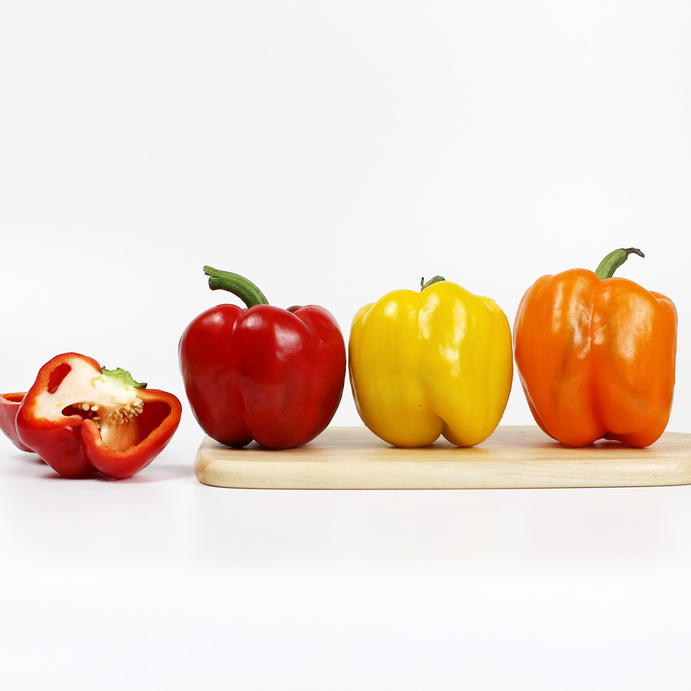 [무료배송] (당일수확) 못난이 유기농 파프리카 1kg (당일수확) 삼색파프리카
