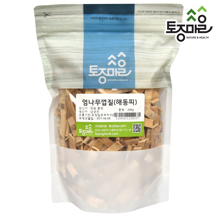 [토종마을]자연산국산 해동피(엄나무껍질) 300g
