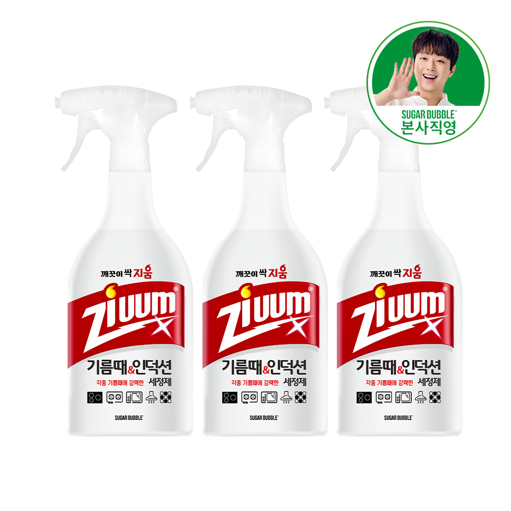 슈가버블 지움 기름때&인덕션 세정제 850mL 1개/3개