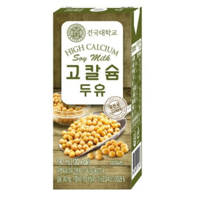 건국 고칼슘 두유 190ml 24팩/48팩 대표이미지 섬네일