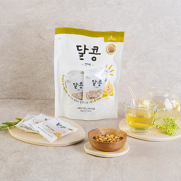 지브로와 달콩 국산 콩으로 만든 백태 콩칩 10g X 10봉 외 검은콩/백태초코볼 어린이 간식