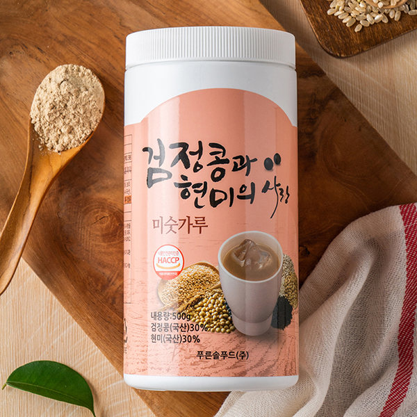 지브로와 검정콩 블랙 미숫가루 500g 외. 현미 / 곡물 간편 식사대용 아침 선식