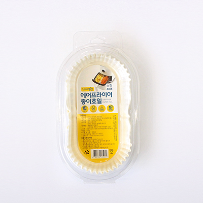 명진 에어프라이어 종이호일 소형 40개입 대표이미지 섬네일