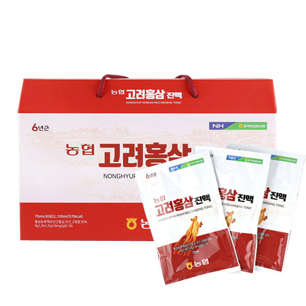 충북인삼농협 고려홍삼진액 30포 2박스 