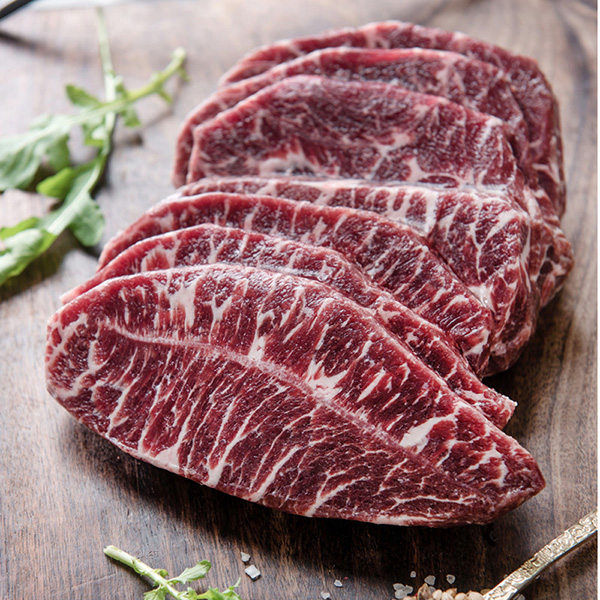 지브로와 프리미엄 소고기 부채살 살치살 토시살 우삼겹 1.2kg 세트. 명절 선물 미국 호주산
