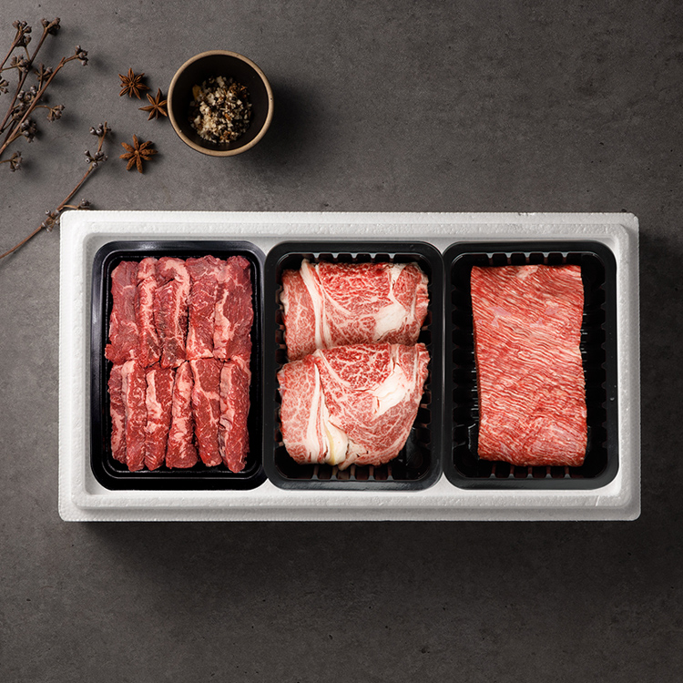 [안동한우][냉장] 한우혼합선물세트 5호 1.8kg 외 골라담기