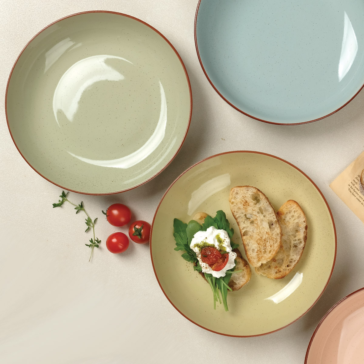 브리티 파스타샐러드볼 4color 택1