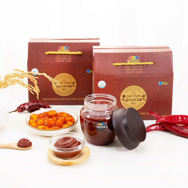 달코미 매코미의 청송사과고추장 KIT 500g 대표이미지 섬네일