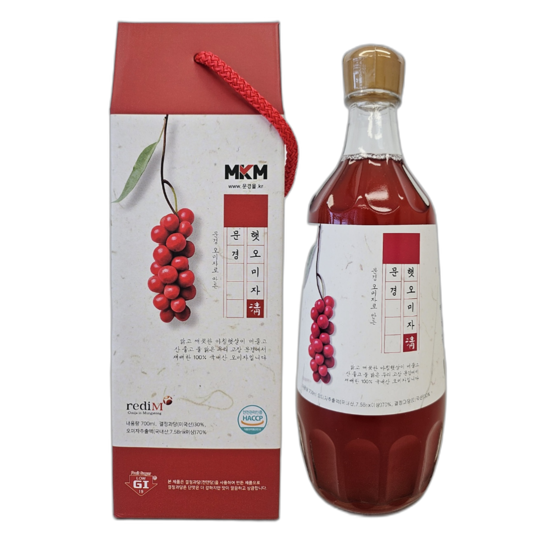 문경 햇오미자청 (결정과당) 700ml