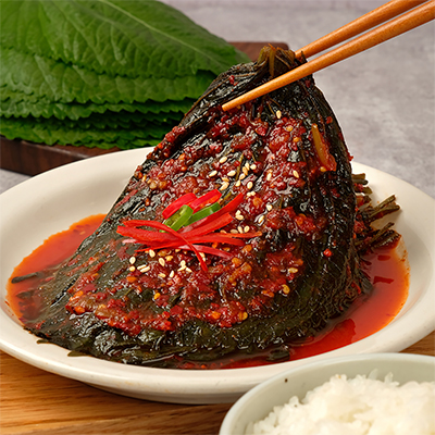 양념깻잎무침 