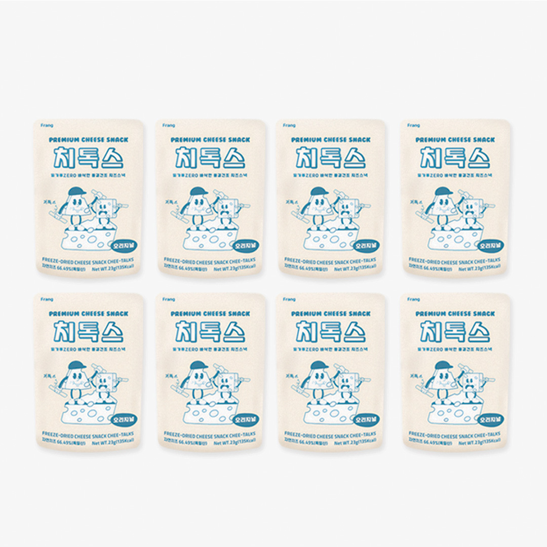 [치톡스] 동결건조 치즈스낵 오리지널맛(8입)