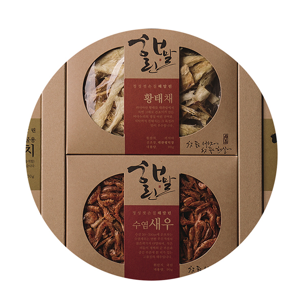 [바다누리] 해말린 건어물 4종 혼합 선물세트