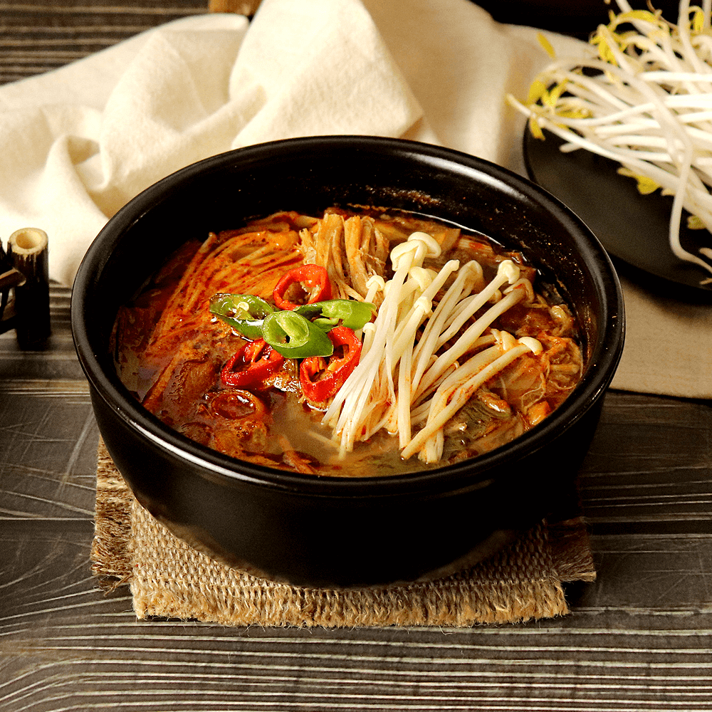 얼큰하고 시원한 소고기 대파육개장 630g
