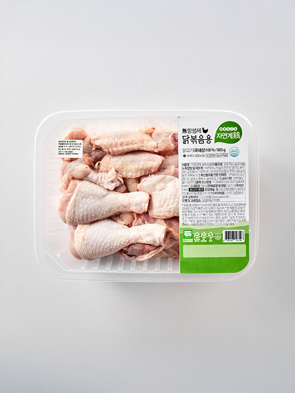 무항생제 절단육(닭볶음용) (800g)