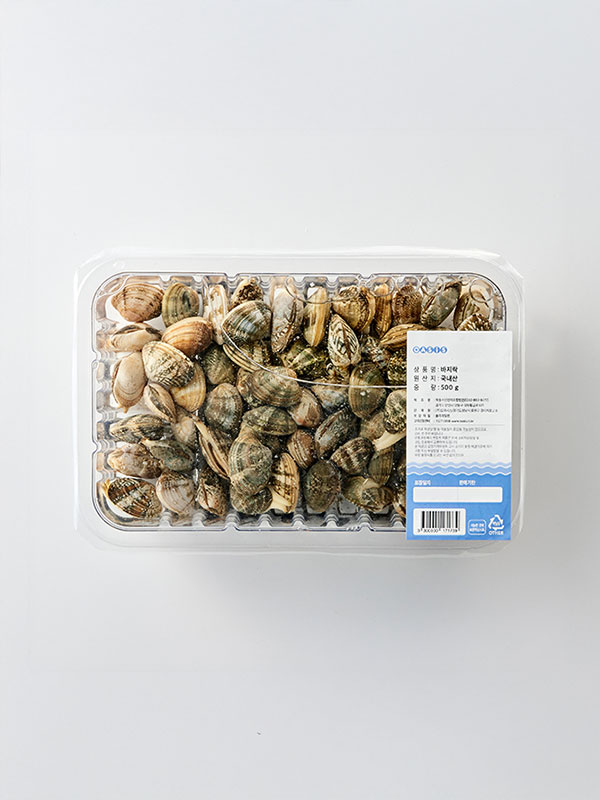 [제철특가/새벽수산] 서해안 바지락(500g)