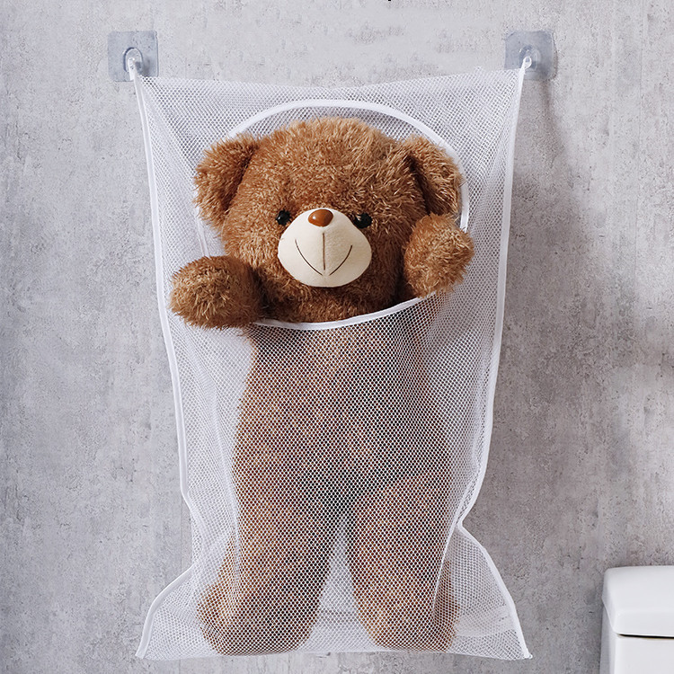 빼다 벽걸이형 세탁물 틈새 수납망 메쉬 빨래바구니