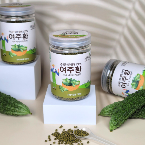 바른하루 단비농원 직접재배 국산 유기농 여주환300g