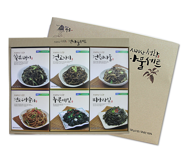 지리산청학농협 건나물세트 50g (3종/6종)