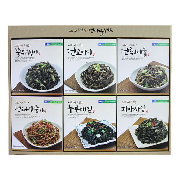 지리산청학농협 건나물세트 50g (3종/6종)