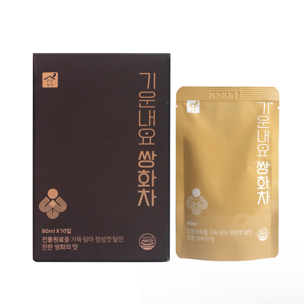 [맑은농장]기운내요 쌍화차(80ml) 10입/30입 선택 대표이미지 섬네일